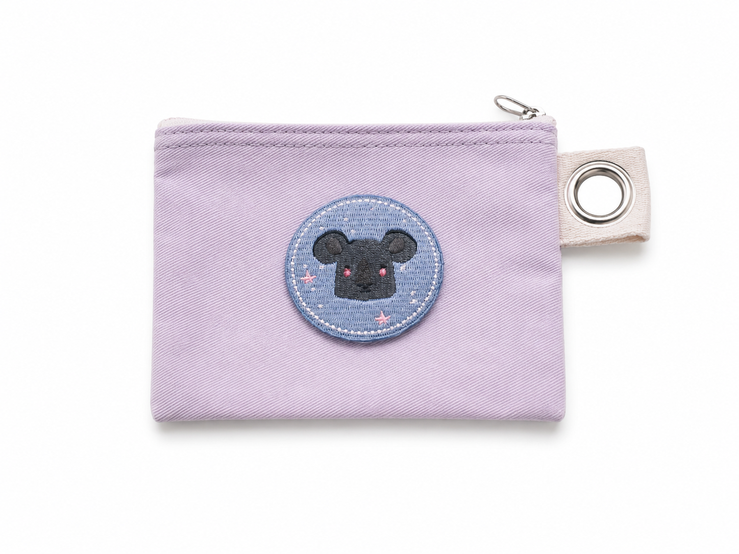 Australia Special Cute Mouse Face Round Embroidered Iron-on Patch