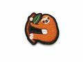 Cute Orange Sloth Embroidered Iron-on Patch