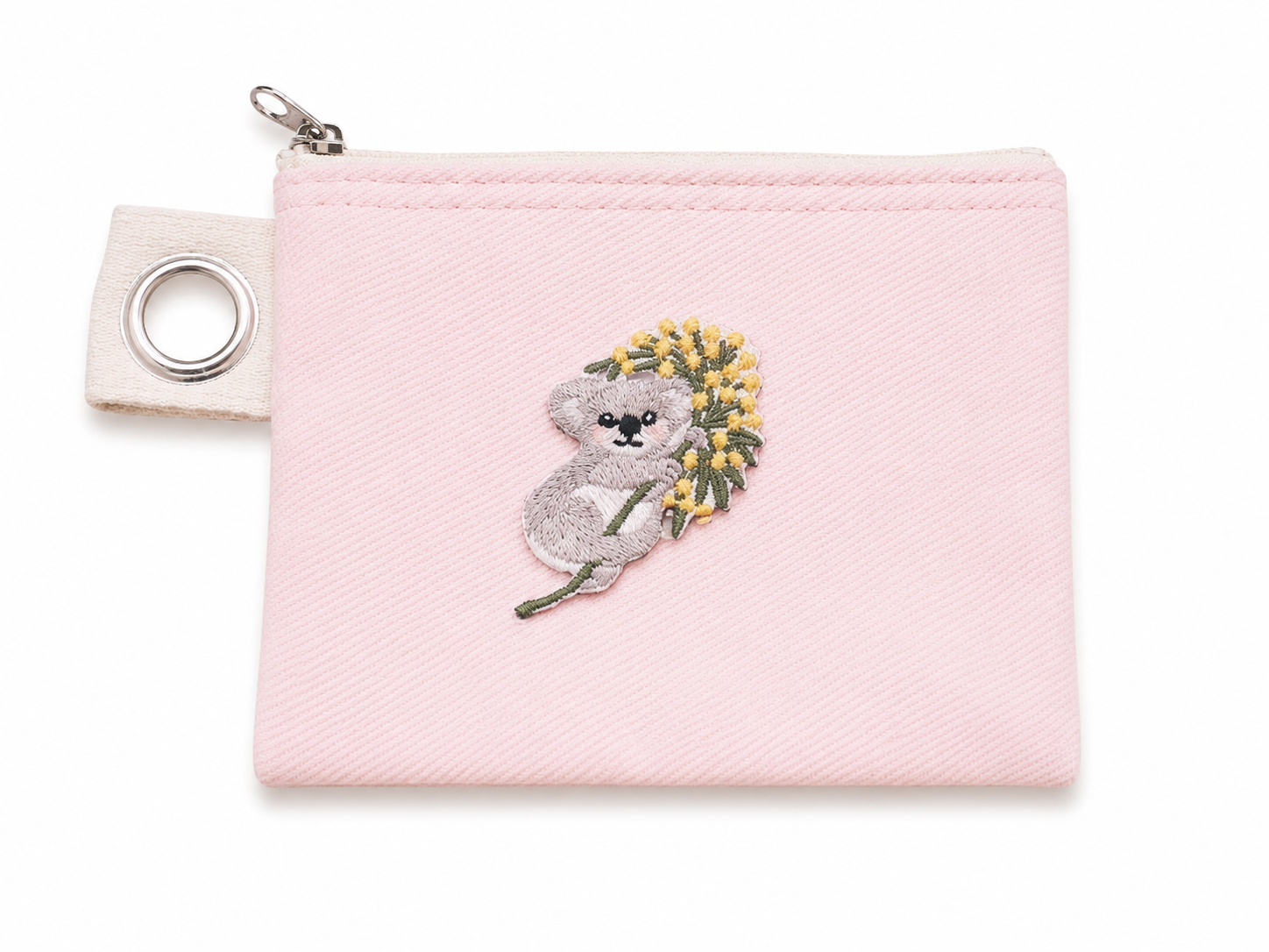 Australia Special Koala with Golden Wattle Embroidered Iron-on Patch