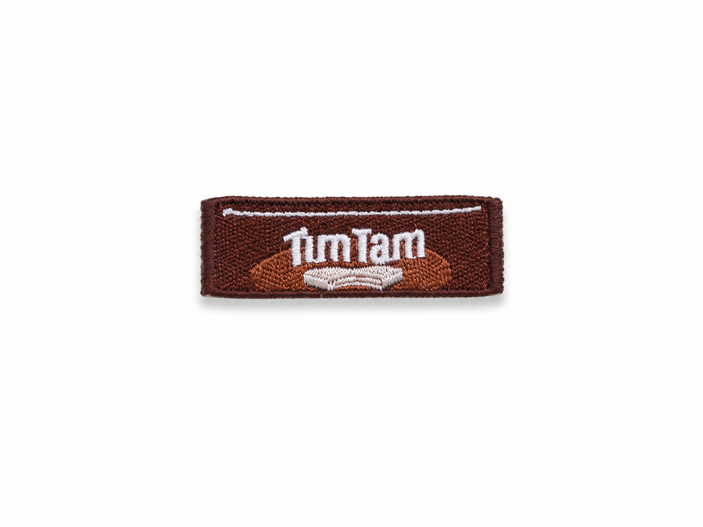 Australia Special Tim Tam Chocolate Biscuit Embroidered Iron-on Patch