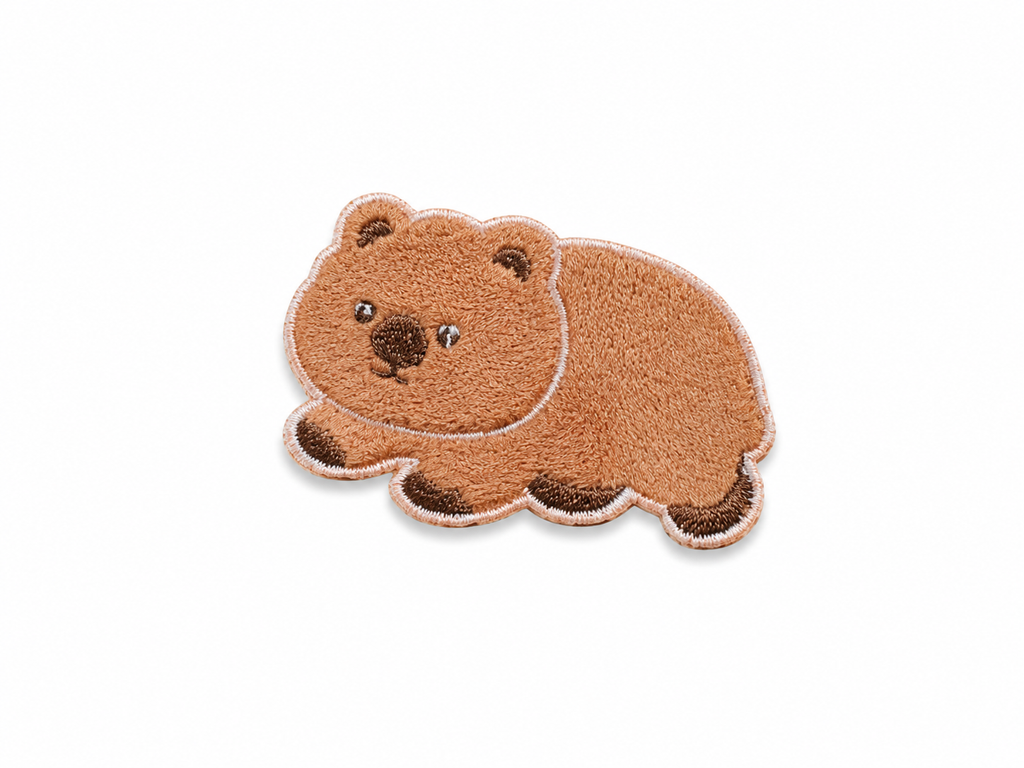 Australia Special Cute Wombat Embroidered Iron-on Patch