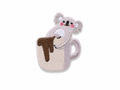 Australia Special Koala in Mug Embroidered Iron-on Patch