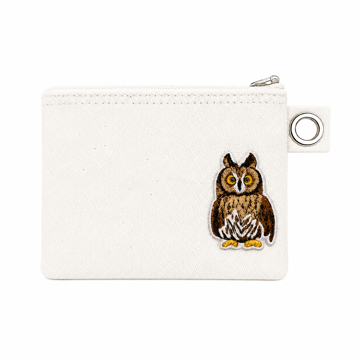 Owl Embroidered Iron-on Patch