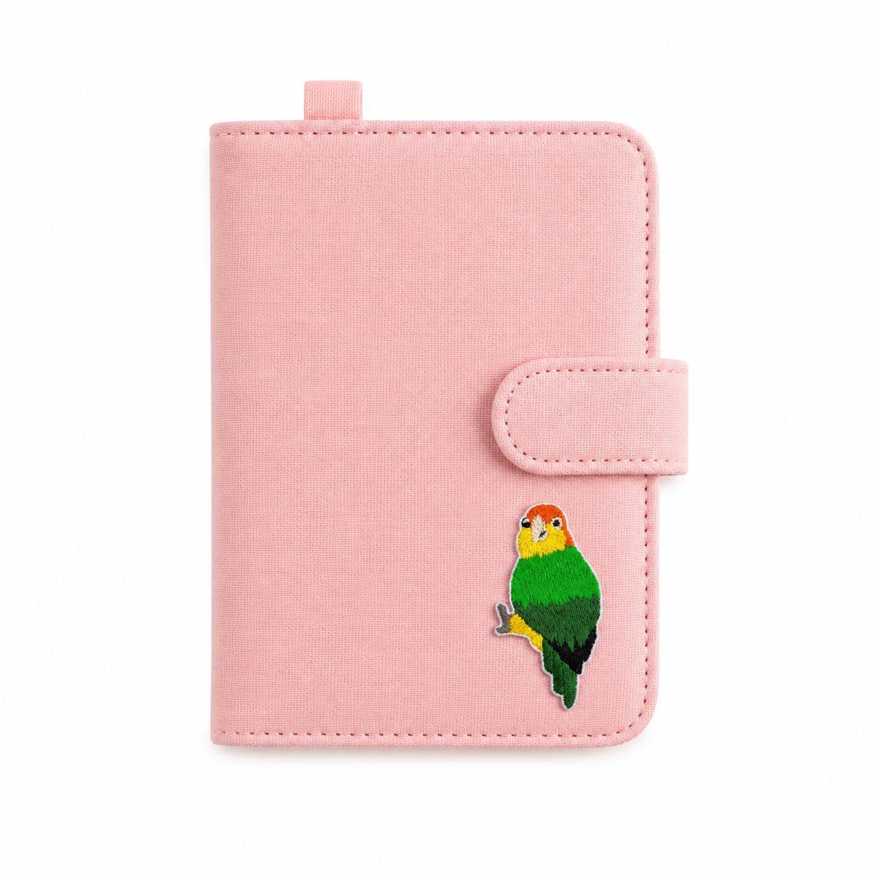 Colourful Parrot Embroidered Iron-on Patch