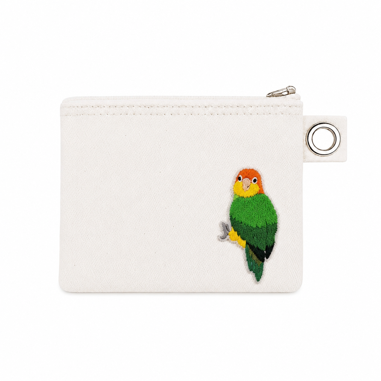 Colourful Parrot Embroidered Iron-on Patch
