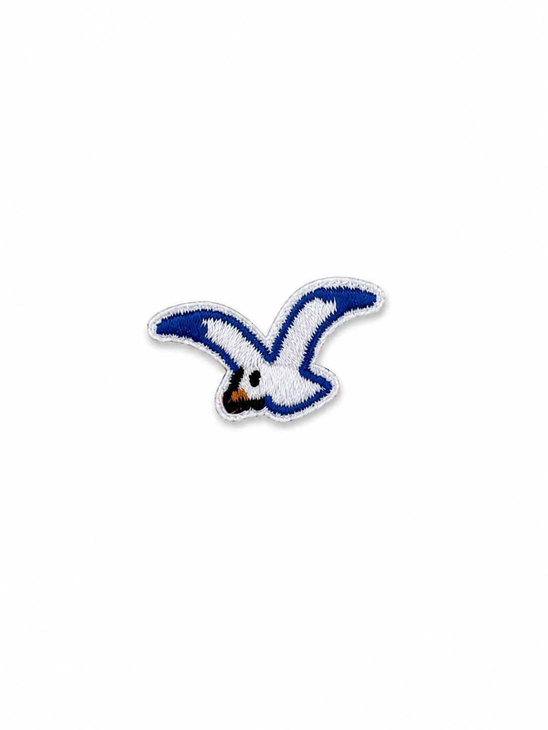 Flying Seagull Embroidered Iron-on Patch