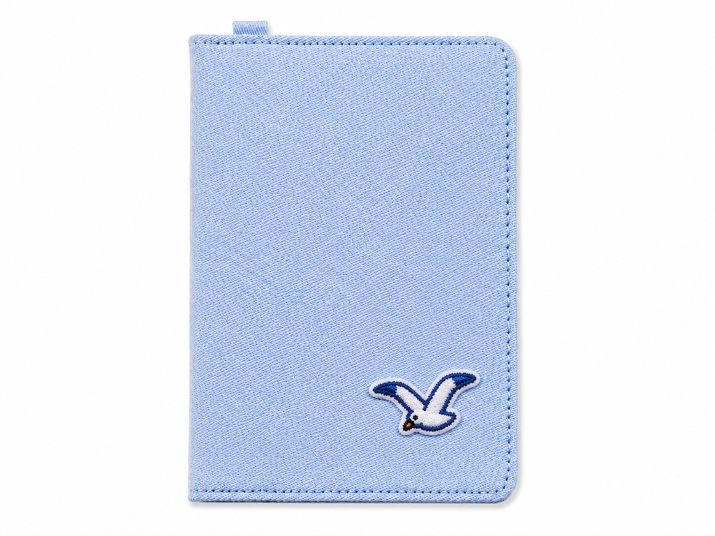 Flying Seagull Embroidered Iron-on Patch