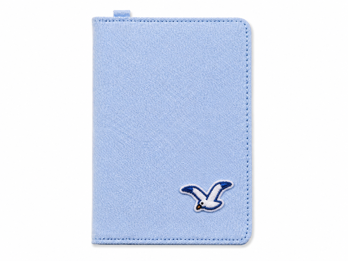 Flying Seagull Embroidered Iron-on Patch