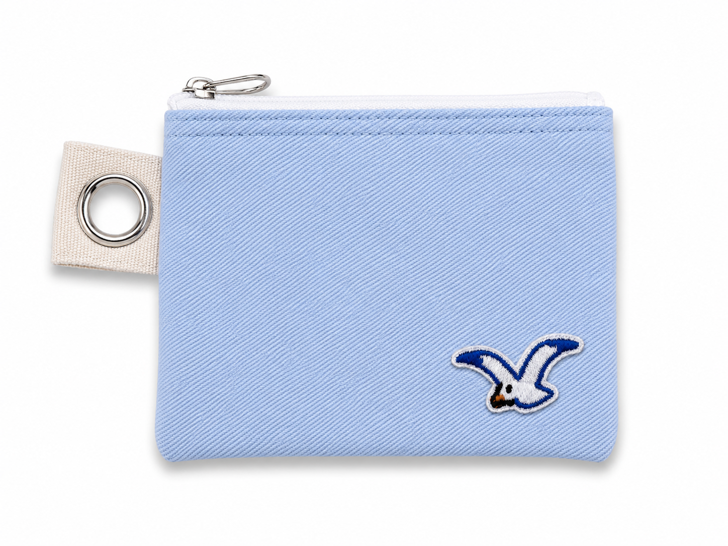 Flying Seagull Embroidered Iron-on Patch